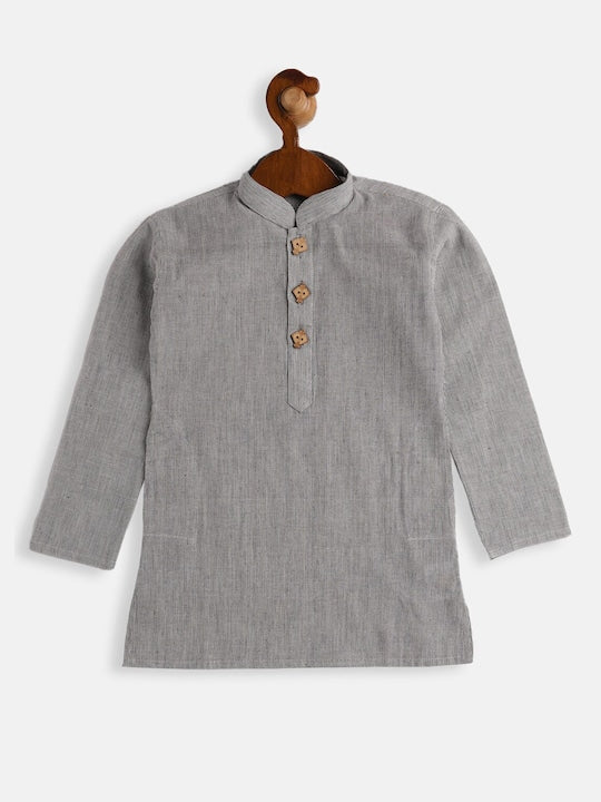 Vastramay Sishu Boys Cotton Handloom Kurta