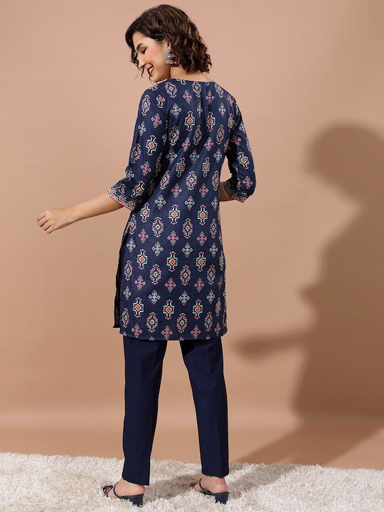 Vishudh Ethnic Motifs Printed Kurta