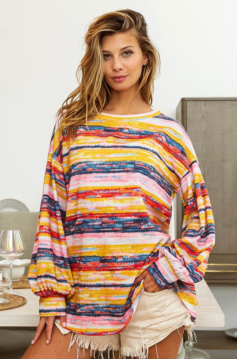 The Sweeney Multi Color Sweater