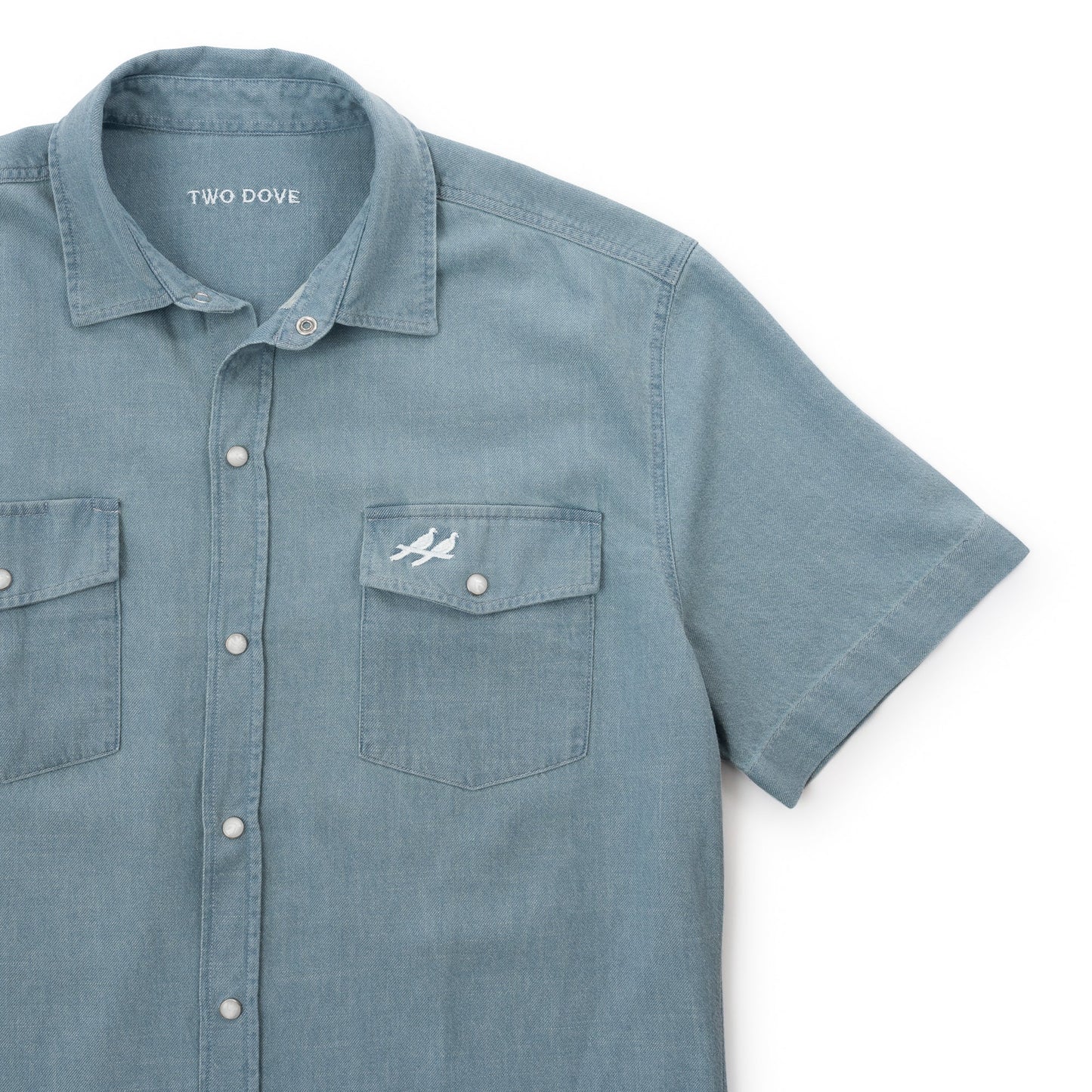 "The Kleberg" Denim Short Sleeve