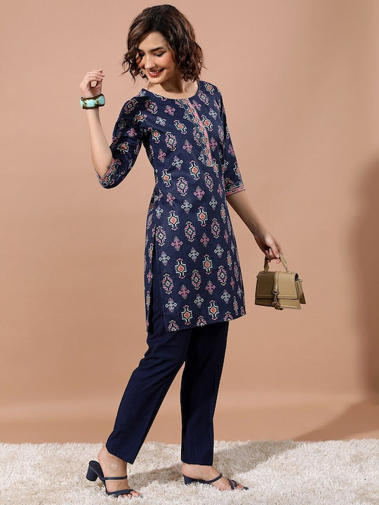 Vishudh Ethnic Motifs Printed Kurta