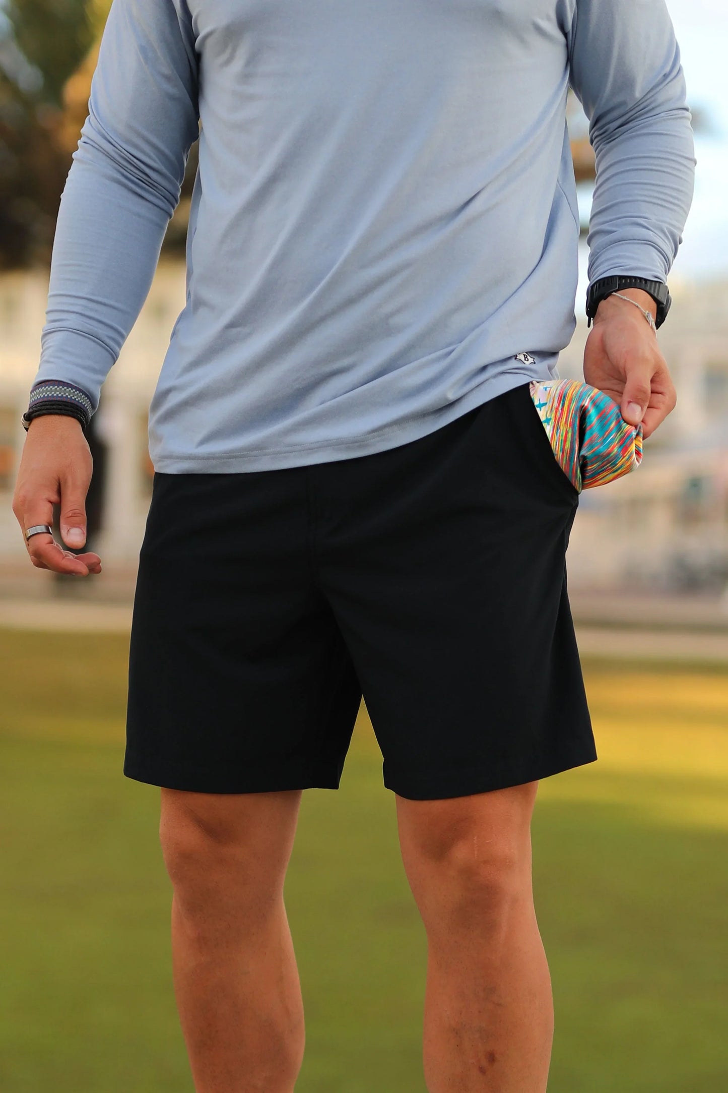 Black Everyday Short