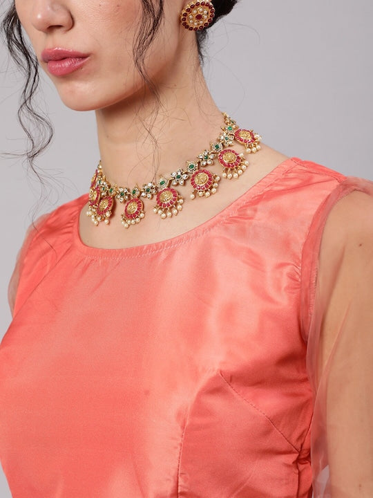 AKS Ready To Wear Lehenga & Blouse With Dupatta