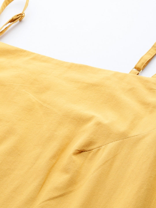 All about you Schiffli Pure Cotton A-Line Dress