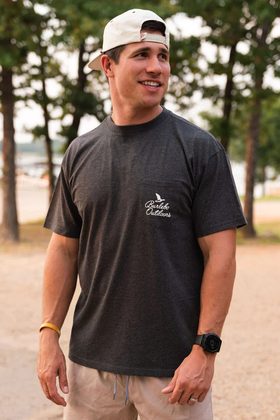Austin Texas Tee - Heather Black