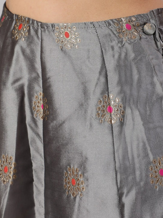 AKS Ready To Wear Lehenga & Blouse With Dupatta