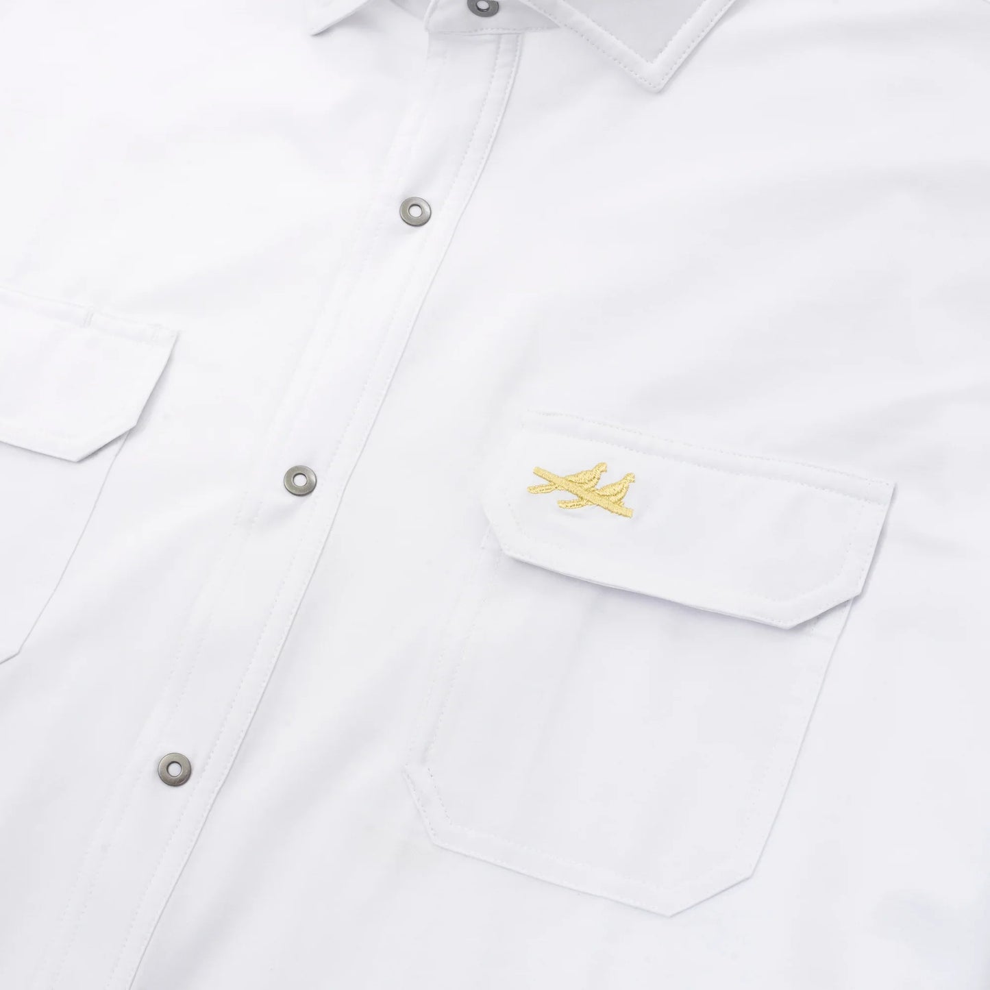 The Rio Ultimate Outdoor Blend Short Sleeve - White