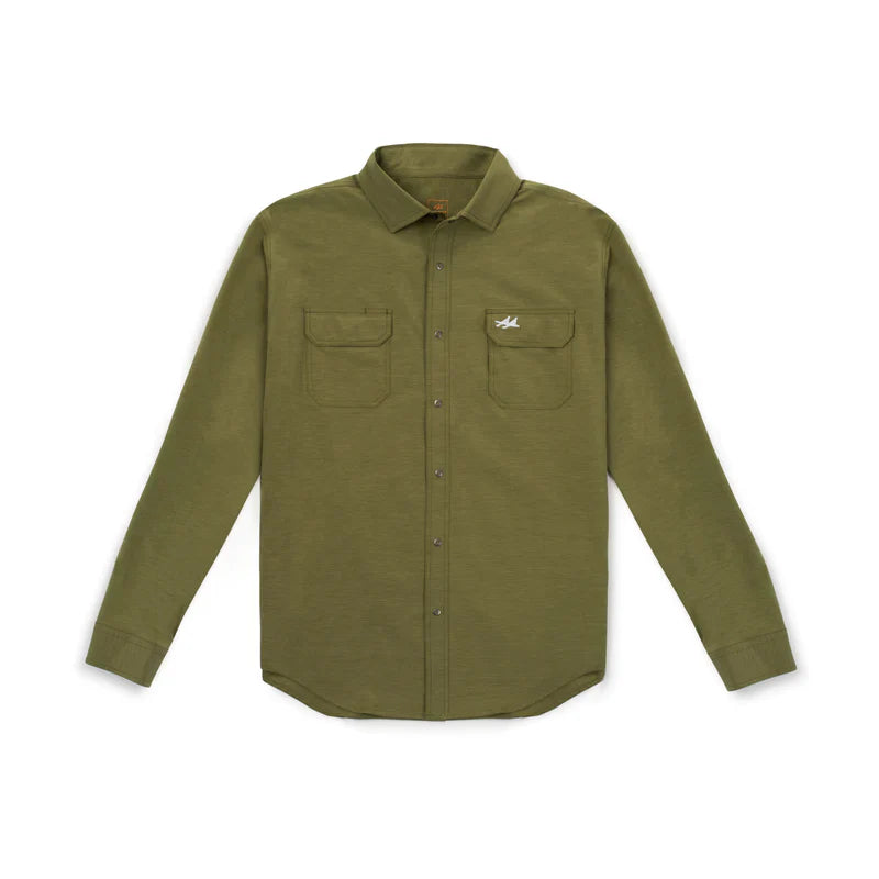 Ultimate Outdoor Blend Long Sleeve - Olive Green