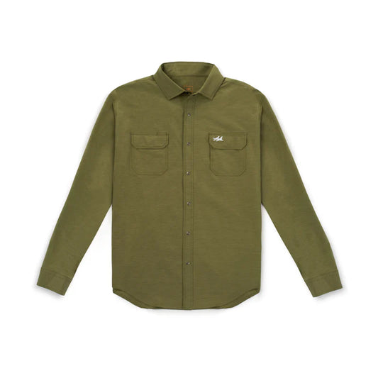 Ultimate Outdoor Blend Long Sleeve - Olive Green
