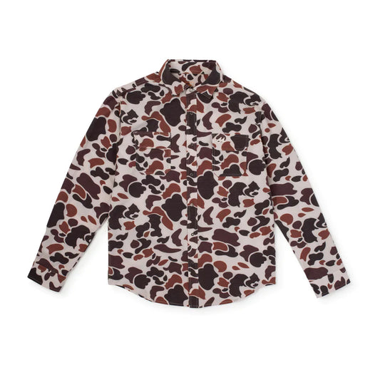 "The Boone" Ultimate Outdoor Blend Vintage Boone Camo - Long Sleeve