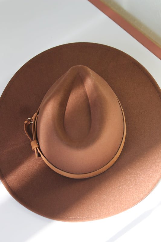 Wide Brim Fedora