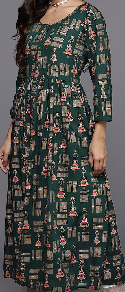 Varanga Abstract Printed Kurta