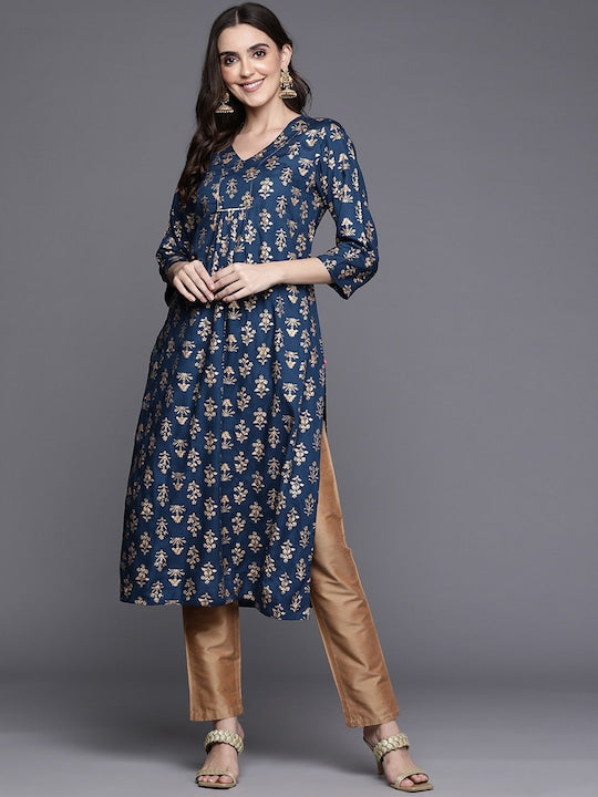 Varanga Women Floral Printed Floral Kurta
