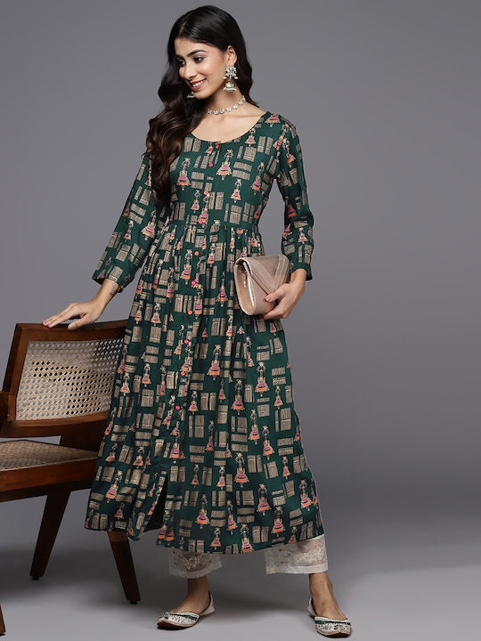Varanga Abstract Printed Kurta